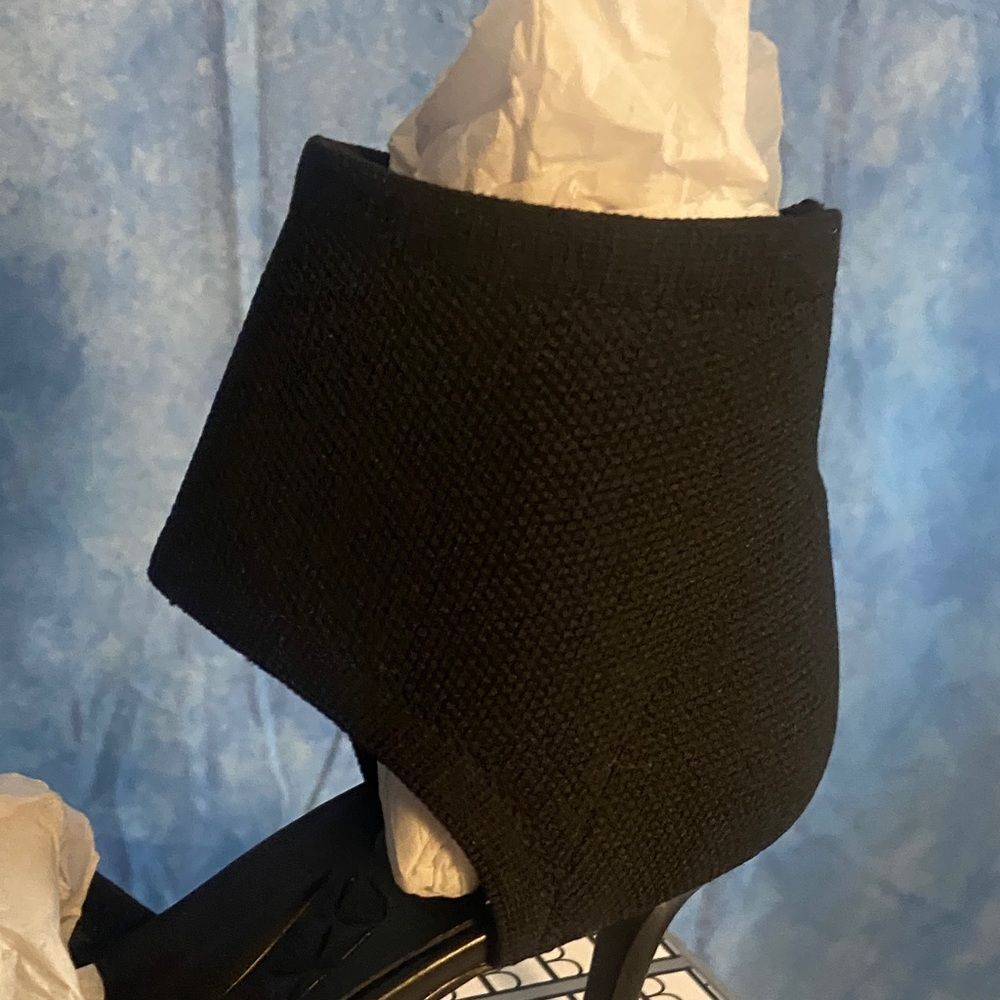 New Elegant Black Women's Heels sz 7, SL1-128s003 - Picture 4 of 5